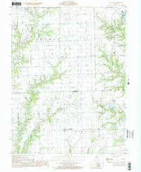 Annapolis Illinois Historical topographic map, 1:24000 scale, 7.5 X 7.5 Minute, Year 1998