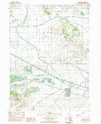 Annawan Illinois Historical topographic map, 1:24000 scale, 7.5 X 7.5 Minute, Year 1983