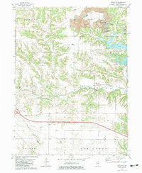 Appleton Illinois Historical topographic map, 1:24000 scale, 7.5 X 7.5 Minute, Year 1982