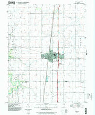 Arcola Illinois Historical topographic map, 1:24000 scale, 7.5 X 7.5 Minute, Year 1998