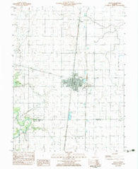 Arcola Illinois Historical topographic map, 1:24000 scale, 7.5 X 7.5 Minute, Year 1983