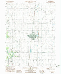 Arcola Illinois Historical topographic map, 1:24000 scale, 7.5 X 7.5 Minute, Year 1983