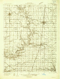 Arcola Illinois Historical topographic map, 1:48000 scale, 15 X 15 Minute, Year 1935