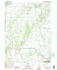 Arenzville West Illinois Historical topographic map, 1:24000 scale, 7.5 X 7.5 Minute, Year 1983