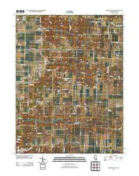 Arenzville East Illinois Historical topographic map, 1:24000 scale, 7.5 X 7.5 Minute, Year 2012