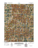 Arenzville East Illinois Historical topographic map, 1:24000 scale, 7.5 X 7.5 Minute, Year 2012