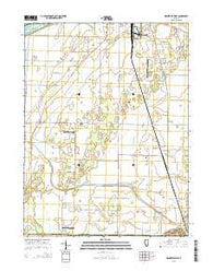 Arenzville West Illinois Current topographic map, 1:24000 scale, 7.5 X 7.5 Minute, Year 2015