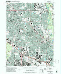Arlington Heights Illinois Historical topographic map, 1:24000 scale, 7.5 X 7.5 Minute, Year 1995