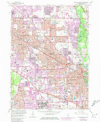 Arlington Heights Illinois Historical topographic map, 1:24000 scale, 7.5 X 7.5 Minute, Year 1963