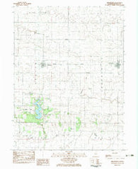Arrowsmith Illinois Historical topographic map, 1:24000 scale, 7.5 X 7.5 Minute, Year 1983