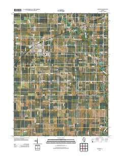 Arthur Illinois Historical topographic map, 1:24000 scale, 7.5 X 7.5 Minute, Year 2012