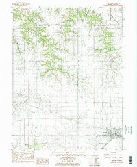 Ashland Illinois Historical topographic map, 1:24000 scale, 7.5 X 7.5 Minute, Year 1983