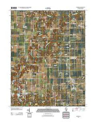 Ashmore Illinois Historical topographic map, 1:24000 scale, 7.5 X 7.5 Minute, Year 2012