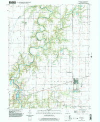 Ashmore Illinois Historical topographic map, 1:24000 scale, 7.5 X 7.5 Minute, Year 1998