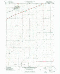 Ashton Illinois Historical topographic map, 1:24000 scale, 7.5 X 7.5 Minute, Year 1975