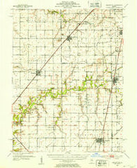 Assumption Illinois Historical topographic map, 1:62500 scale, 15 X 15 Minute, Year 1952