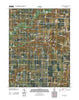Athensville Illinois Historical topographic map, 1:24000 scale, 7.5 X 7.5 Minute, Year 2012