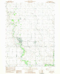 Atwood Illinois Historical topographic map, 1:24000 scale, 7.5 X 7.5 Minute, Year 1983