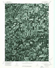 Augusta NW Illinois Historical topographic map, 1:24000 scale, 7.5 X 7.5 Minute, Year 1975