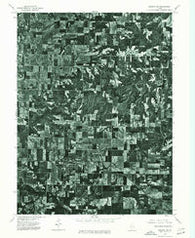 Augusta SW Illinois Historical topographic map, 1:24000 scale, 7.5 X 7.5 Minute, Year 1975