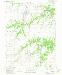 Augusta Illinois Historical topographic map, 1:24000 scale, 7.5 X 7.5 Minute, Year 1981
