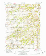 Augusta Illinois Historical topographic map, 1:62500 scale, 15 X 15 Minute, Year 1946