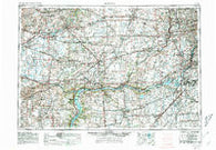 Aurora Illinois Historical topographic map, 1:250000 scale, 1 X 2 Degree, Year 1958