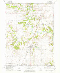 Avon Illinois Historical topographic map, 1:24000 scale, 7.5 X 7.5 Minute, Year 1974