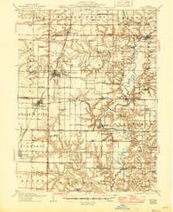 Avon Illinois Historical topographic map, 1:62500 scale, 15 X 15 Minute, Year 1915