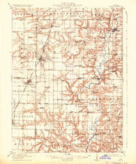 Avon Illinois Historical topographic map, 1:62500 scale, 15 X 15 Minute, Year 1915
