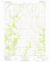 Bald Knob Illinois Historical topographic map, 1:24000 scale, 7.5 X 7.5 Minute, Year 1974