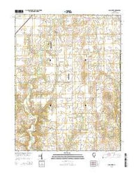 Bald Knob Illinois Current topographic map, 1:24000 scale, 7.5 X 7.5 Minute, Year 2015