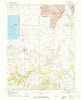 Baldwin Illinois Historical topographic map, 1:24000 scale, 7.5 X 7.5 Minute, Year 1970