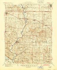 Baldwin Illinois Historical topographic map, 1:62500 scale, 15 X 15 Minute, Year 1914