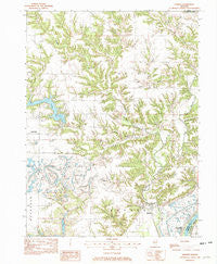 Banner Illinois Historical topographic map, 1:24000 scale, 7.5 X 7.5 Minute, Year 1982