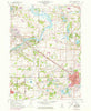 Barrington Illinois Historical topographic map, 1:24000 scale, 7.5 X 7.5 Minute, Year 1960