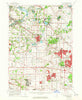 Barrington Illinois Historical topographic map, 1:62500 scale, 15 X 15 Minute, Year 1961