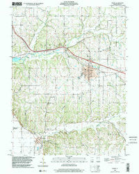 Barry Illinois Historical topographic map, 1:24000 scale, 7.5 X 7.5 Minute, Year 1998