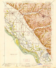 Barry Illinois Historical topographic map, 1:62500 scale, 15 X 15 Minute, Year 1931