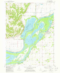 Bath Illinois Historical topographic map, 1:24000 scale, 7.5 X 7.5 Minute, Year 1981
