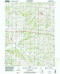 Baylis Illinois Historical topographic map, 1:24000 scale, 7.5 X 7.5 Minute, Year 1998