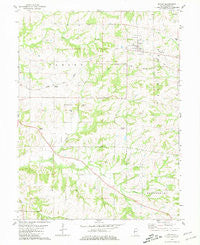 Baylis Illinois Historical topographic map, 1:24000 scale, 7.5 X 7.5 Minute, Year 1981