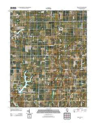 Beaucoup Illinois Historical topographic map, 1:24000 scale, 7.5 X 7.5 Minute, Year 2012