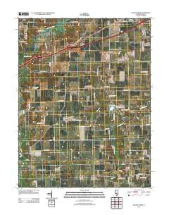 Beaver Creek Illinois Historical topographic map, 1:24000 scale, 7.5 X 7.5 Minute, Year 2012
