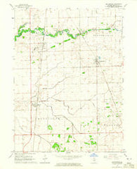 Beaverville Illinois Historical topographic map, 1:24000 scale, 7.5 X 7.5 Minute, Year 1964