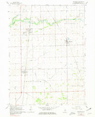 Beaverville Illinois Historical topographic map, 1:24000 scale, 7.5 X 7.5 Minute, Year 1964