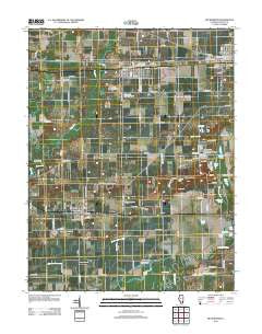 Beckemeyer Illinois Historical topographic map, 1:24000 scale, 7.5 X 7.5 Minute, Year 2012