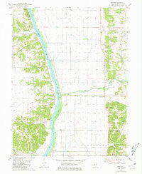 Bedford Illinois Historical topographic map, 1:24000 scale, 7.5 X 7.5 Minute, Year 1980