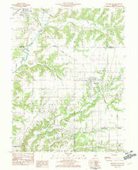 Beecher City Illinois Historical topographic map, 1:24000 scale, 7.5 X 7.5 Minute, Year 1983