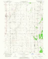 Beecher East Illinois Historical topographic map, 1:24000 scale, 7.5 X 7.5 Minute, Year 1953
